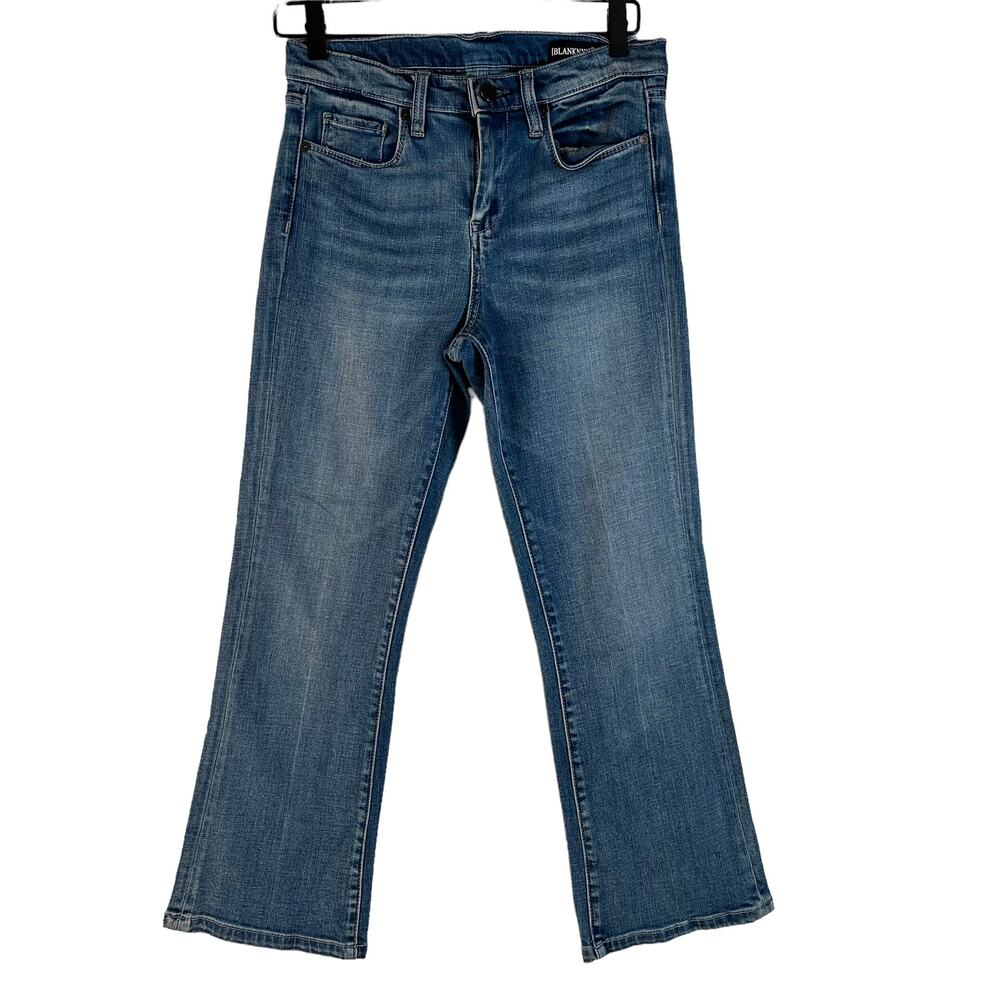 BlankNYC Bootcut Medium Wash Stretch Jeans Size 28 High Rise 59S-1983